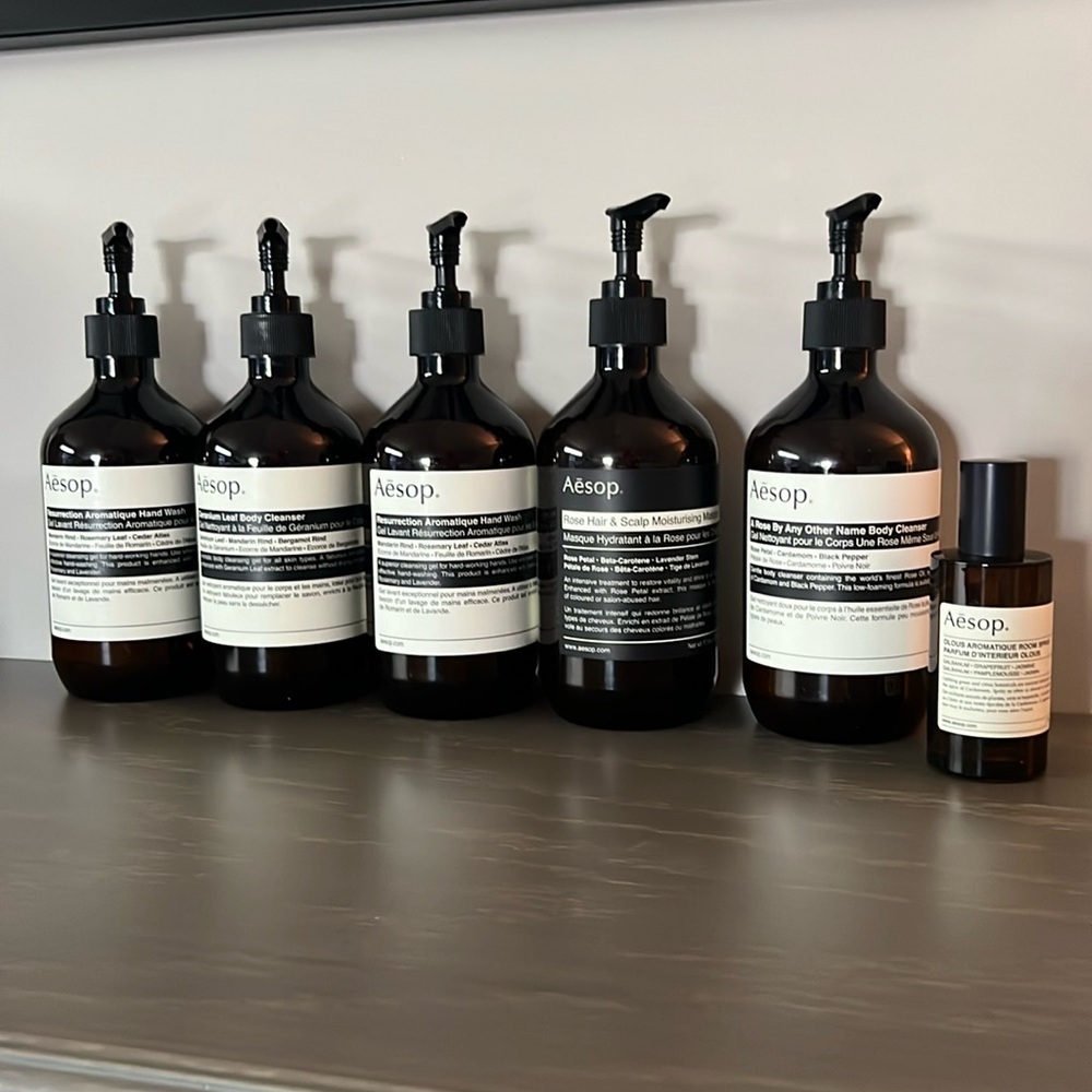 Aesop Empties